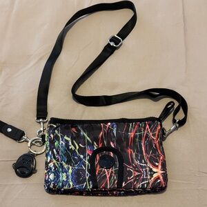 Kipling Multicolor Abstract Crossbody Bag